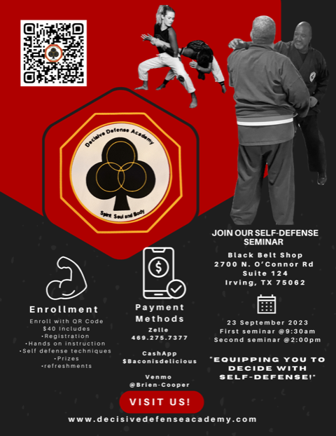 Decisive Defense Academy, Self-Defense Seminar